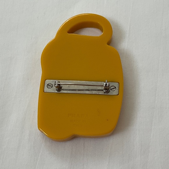 PRADA Telephone Bag Pin Brooch - Picture 4 of 6